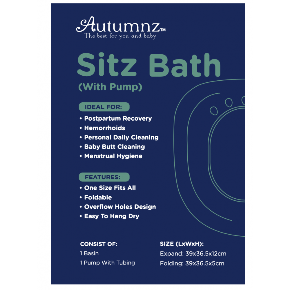 AUTUMNZ Sitz Bath (with Pump)