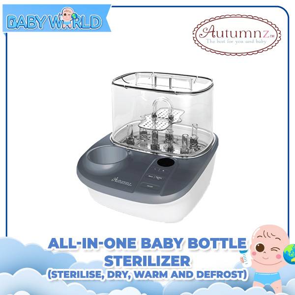 AUTUMNZ AllInOne Baby Bottle Sterilizer (Sterilise, Dry, Warm and Defrost)